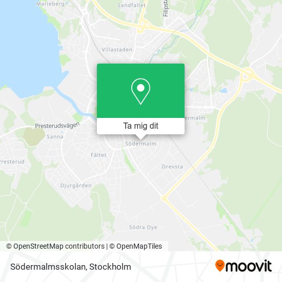 Södermalmsskolan karta