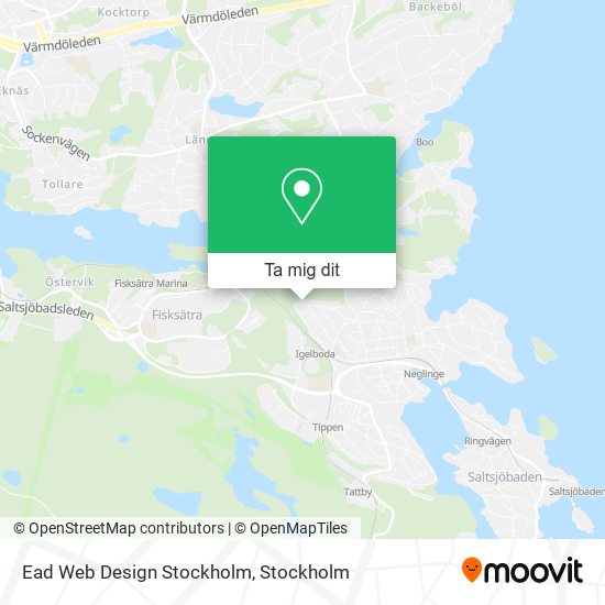 Ead Web Design Stockholm karta