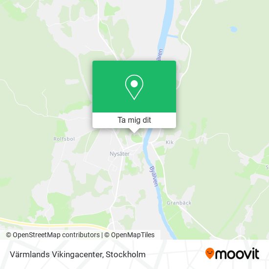 Värmlands Vikingacenter karta