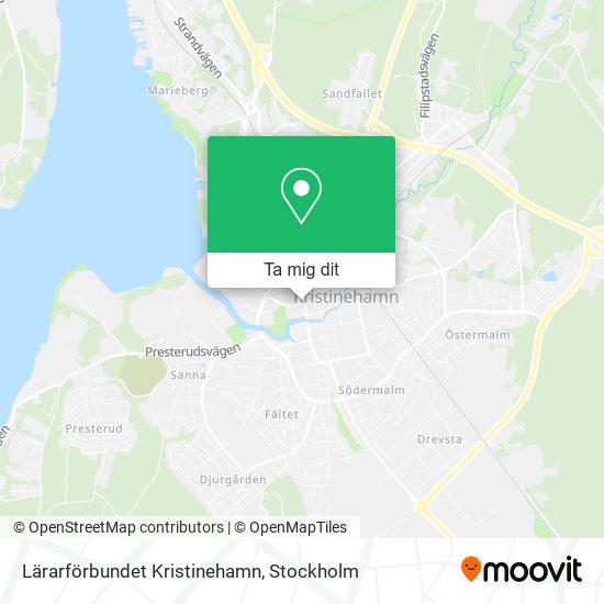 Lärarförbundet Kristinehamn karta