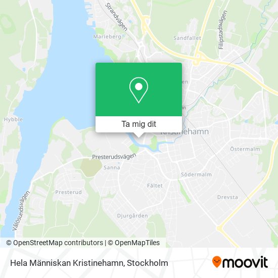 Hela Människan Kristinehamn karta