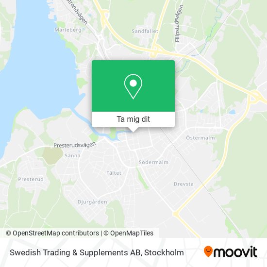 Swedish Trading & Supplements AB karta
