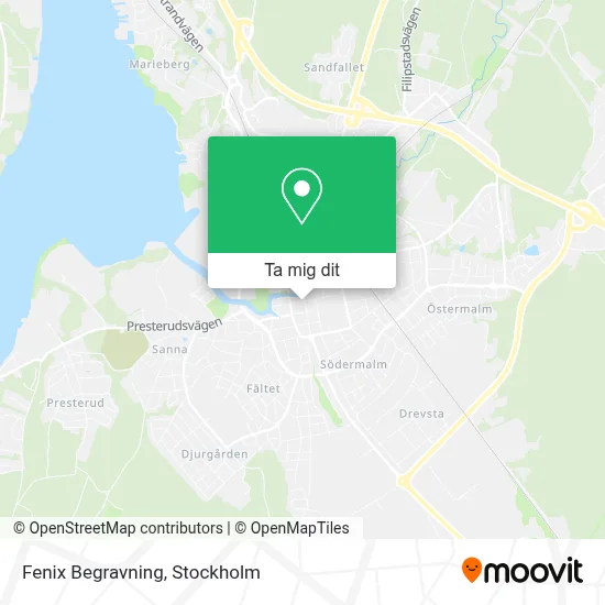 Fenix Begravning karta