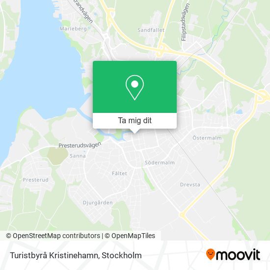 Turistbyrå Kristinehamn karta