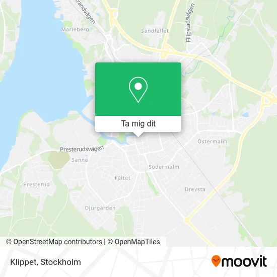 Klippet karta
