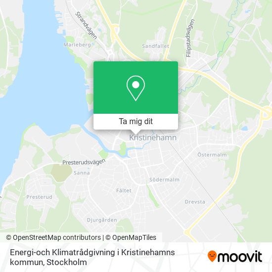 Energi-och Klimatrådgivning i Kristinehamns kommun karta