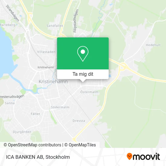 ICA BANKEN AB karta