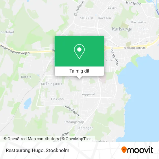 Restaurang Hugo karta