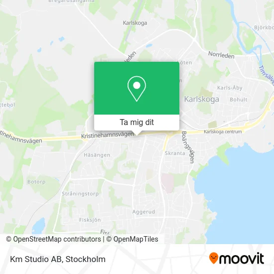 Km Studio AB karta