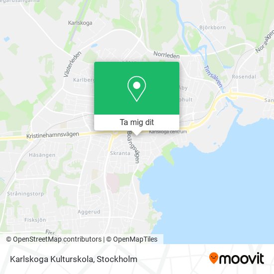 Karlskoga Kulturskola karta