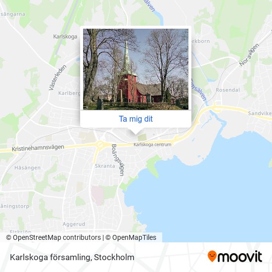 Karlskoga församling karta