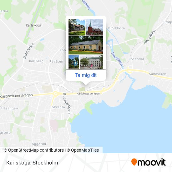 Karlskoga karta