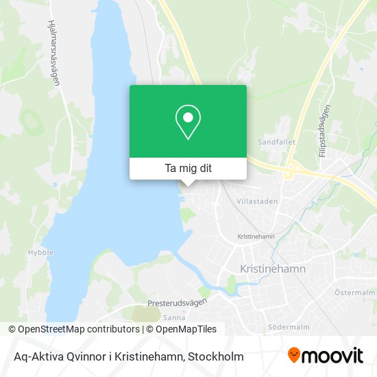 Aq-Aktiva Qvinnor i Kristinehamn karta