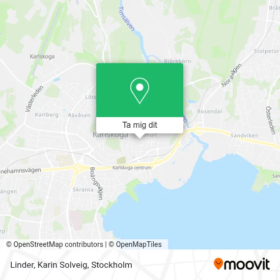 Linder, Karin Solveig karta