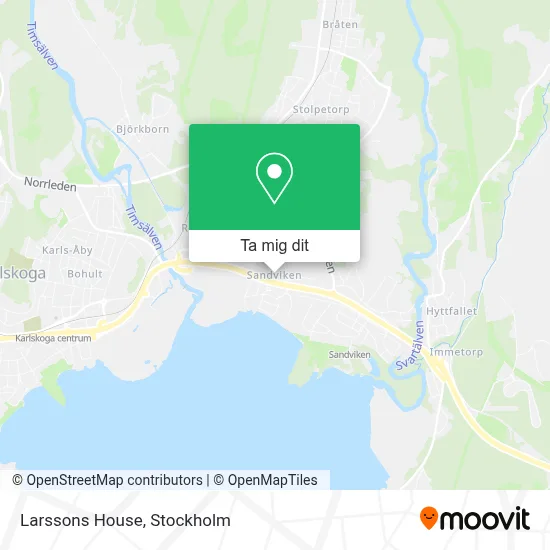 Larssons House karta