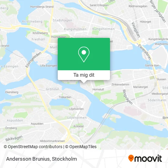 Andersson Brunius karta