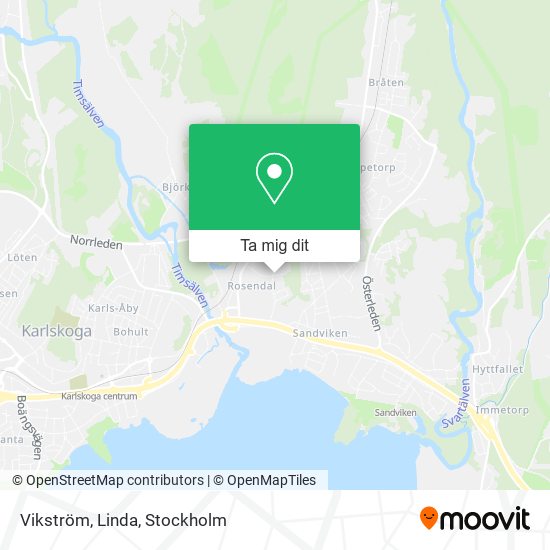 Vikström, Linda karta
