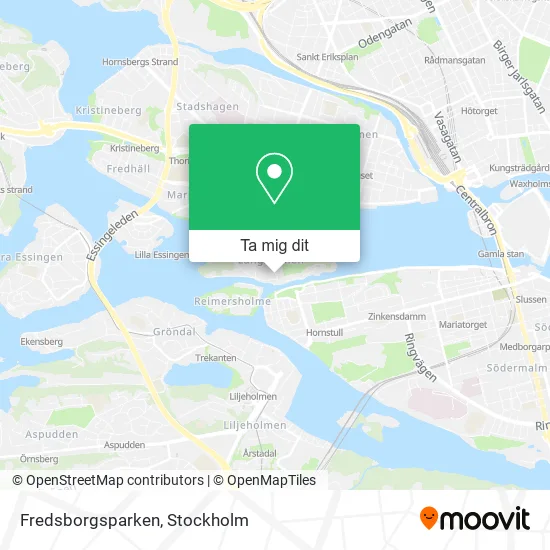 Fredsborgsparken karta
