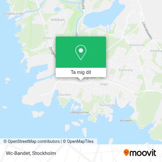 Wc-Bandet karta