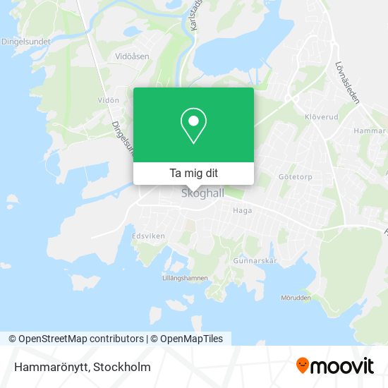 Hammarönytt karta