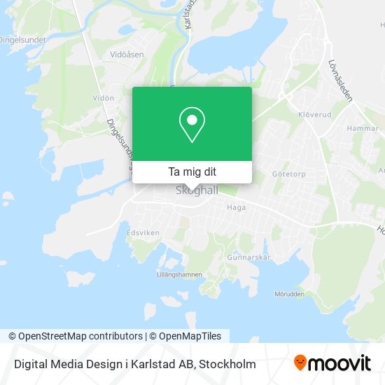 Digital Media Design i Karlstad AB karta