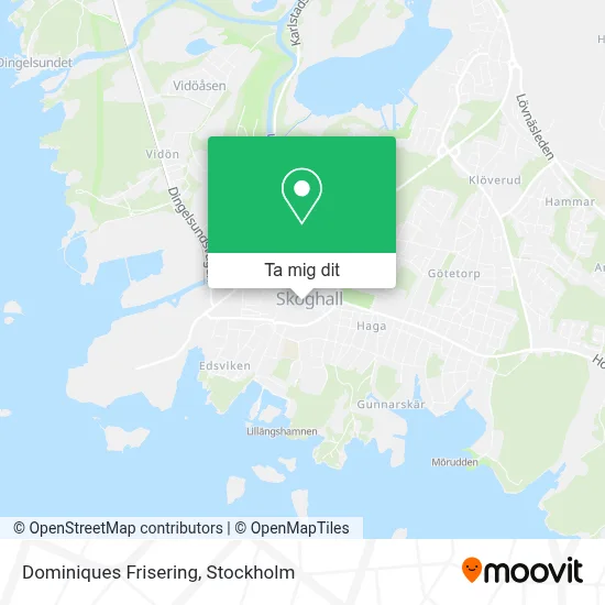 Dominiques Frisering karta