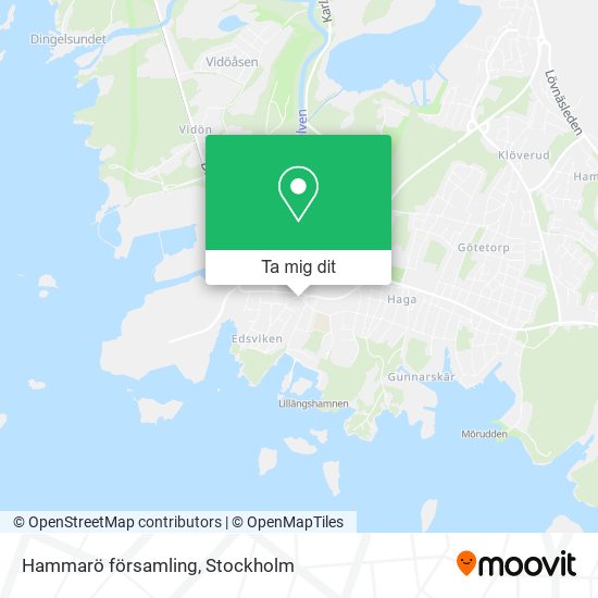 Hammarö församling karta