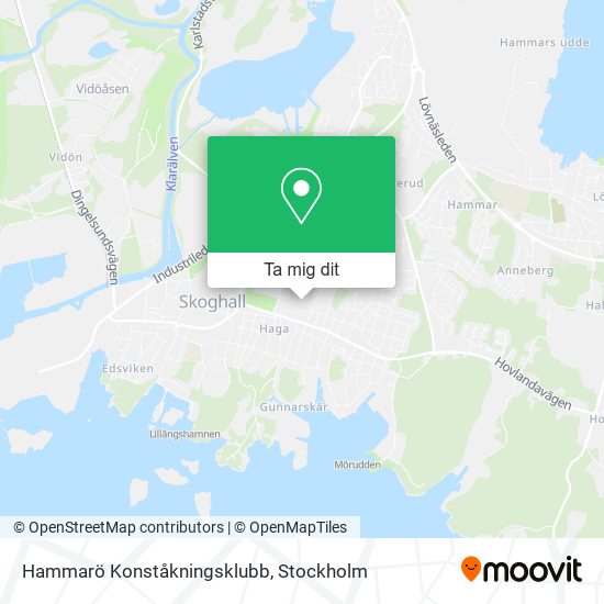 Hammarö Konståkningsklubb karta