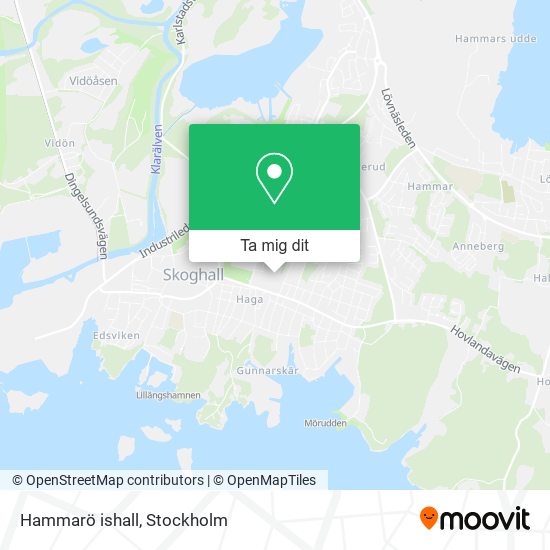 Hammarö ishall karta