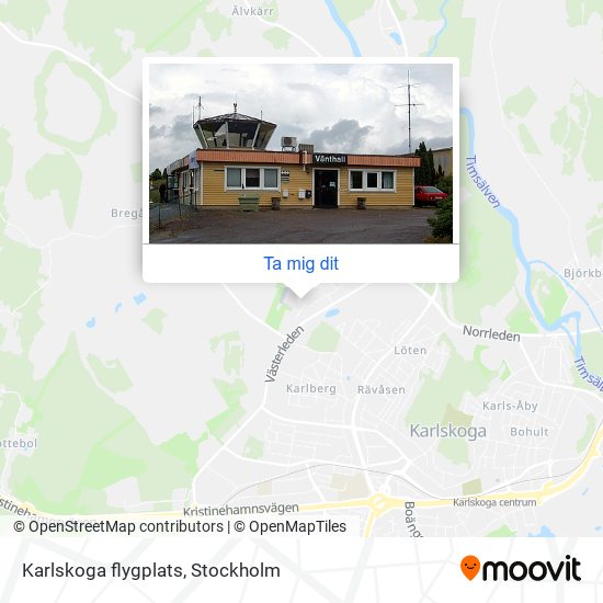 Karlskoga flygplats karta