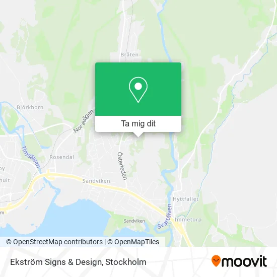 Ekström Signs & Design karta