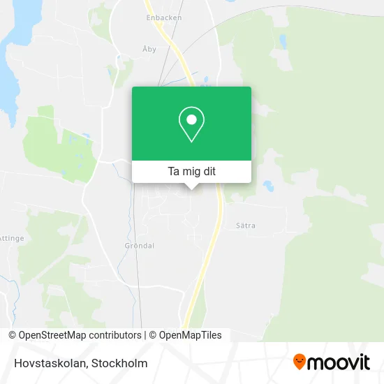Hovstaskolan karta
