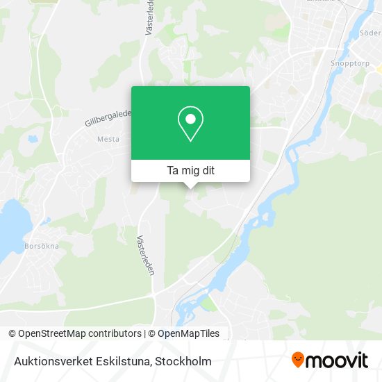 Auktionsverket Eskilstuna karta