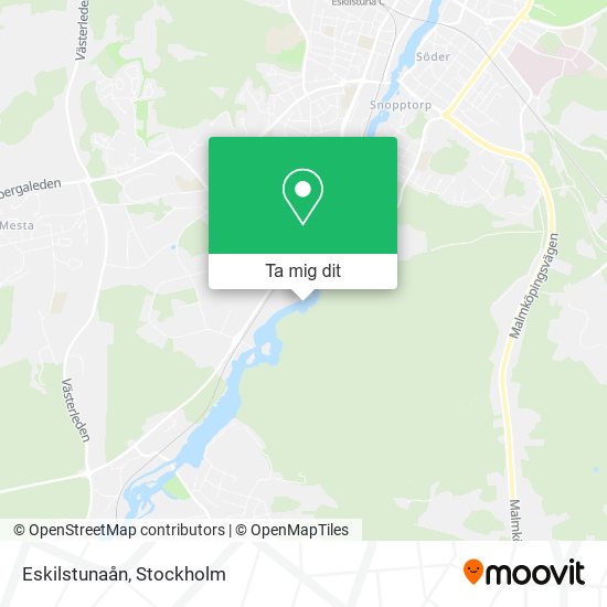 Eskilstunaån karta
