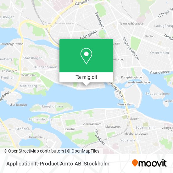 Application It-Product Ämtö AB karta