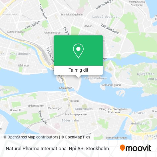 Natural Pharma International Npi AB karta