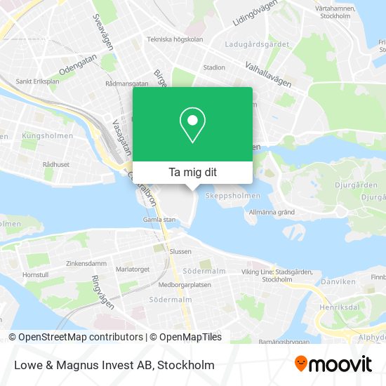 Lowe & Magnus Invest AB karta