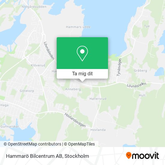 Hammarö Bilcentrum AB karta
