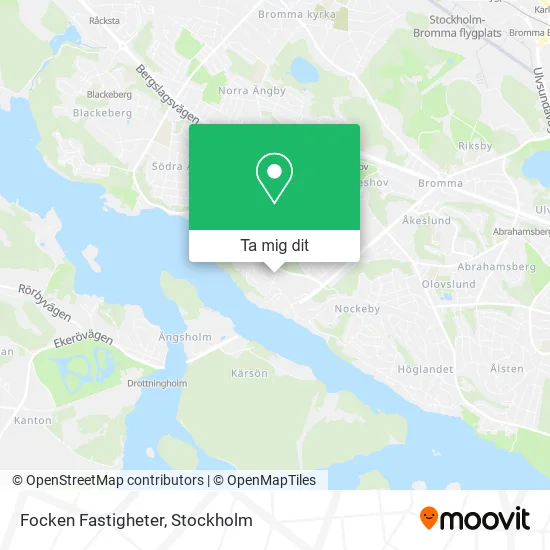 Focken Fastigheter karta