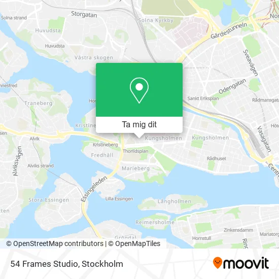 54 Frames Studio karta