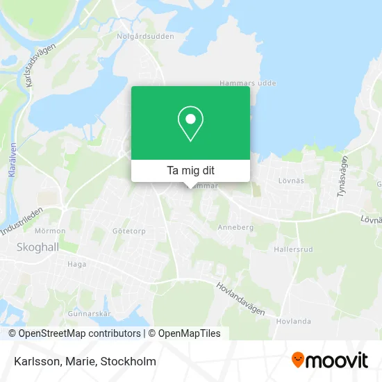 Karlsson, Marie karta