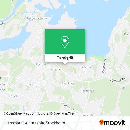 Hammarö Kulturskola karta