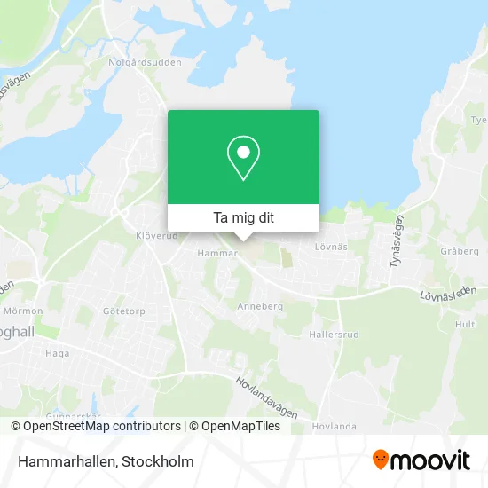 Hammarhallen karta