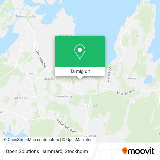 Open Solutions Hammarö karta