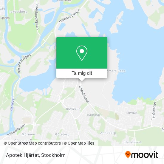 Apotek Hjärtat karta