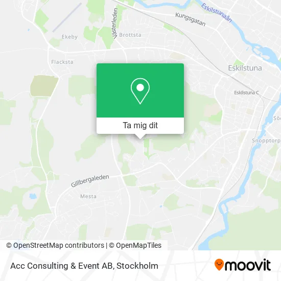 Acc Consulting & Event AB karta