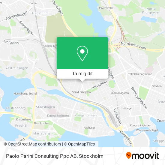 Paolo Parini Consulting Ppc AB karta