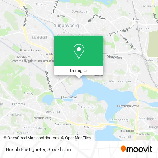 Husab Fastigheter karta