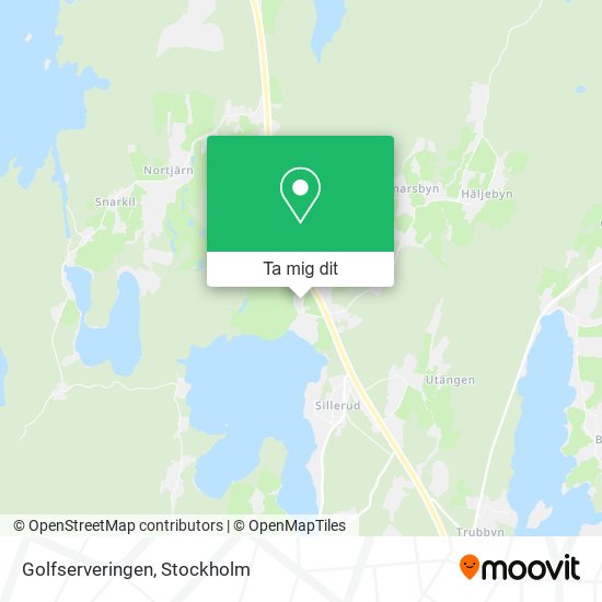 Golfserveringen karta