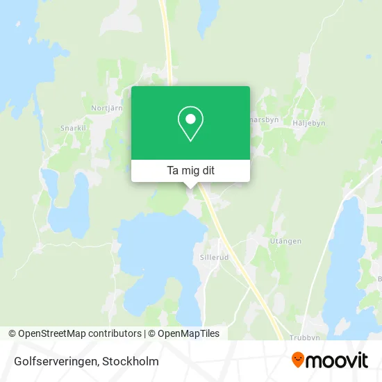 Golfserveringen karta